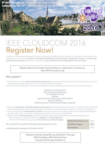 IEEE CloudCom 2016 Flyer